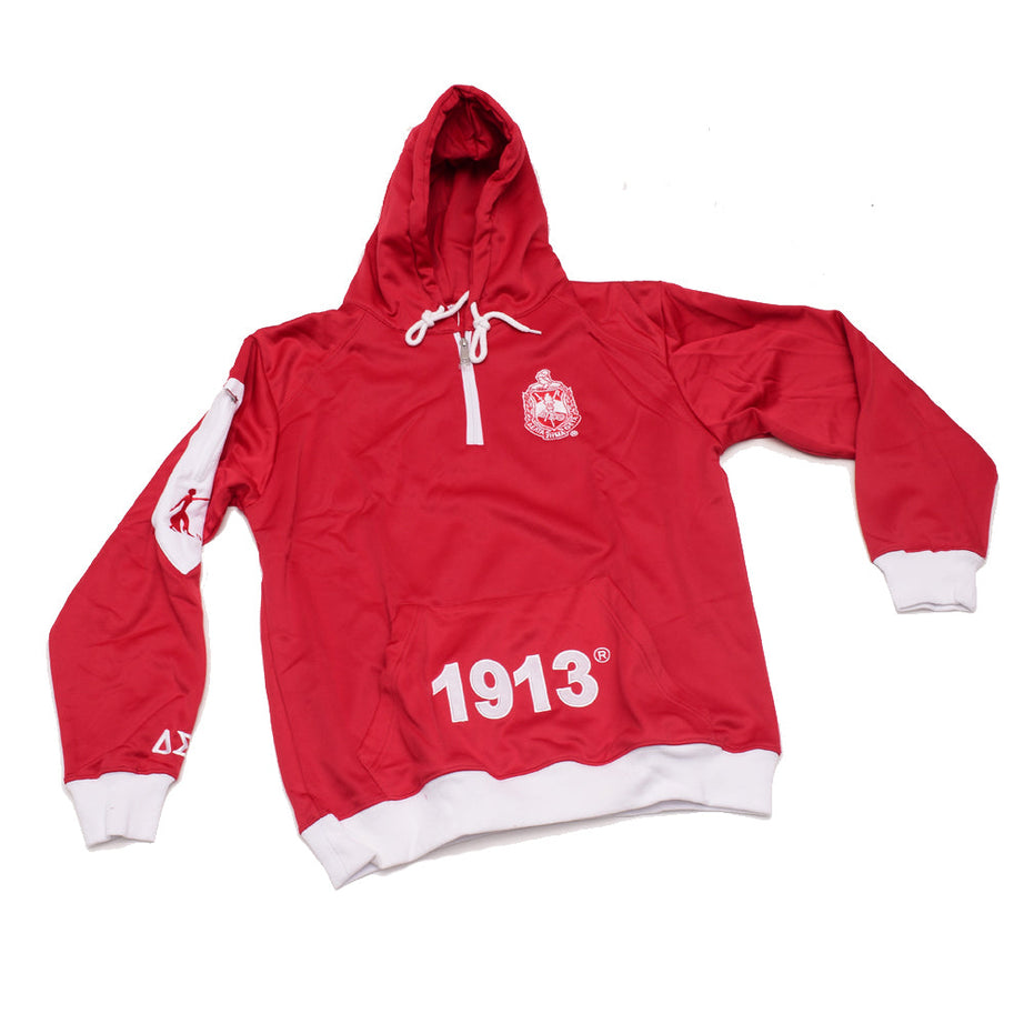 DST Red-White Hoodie