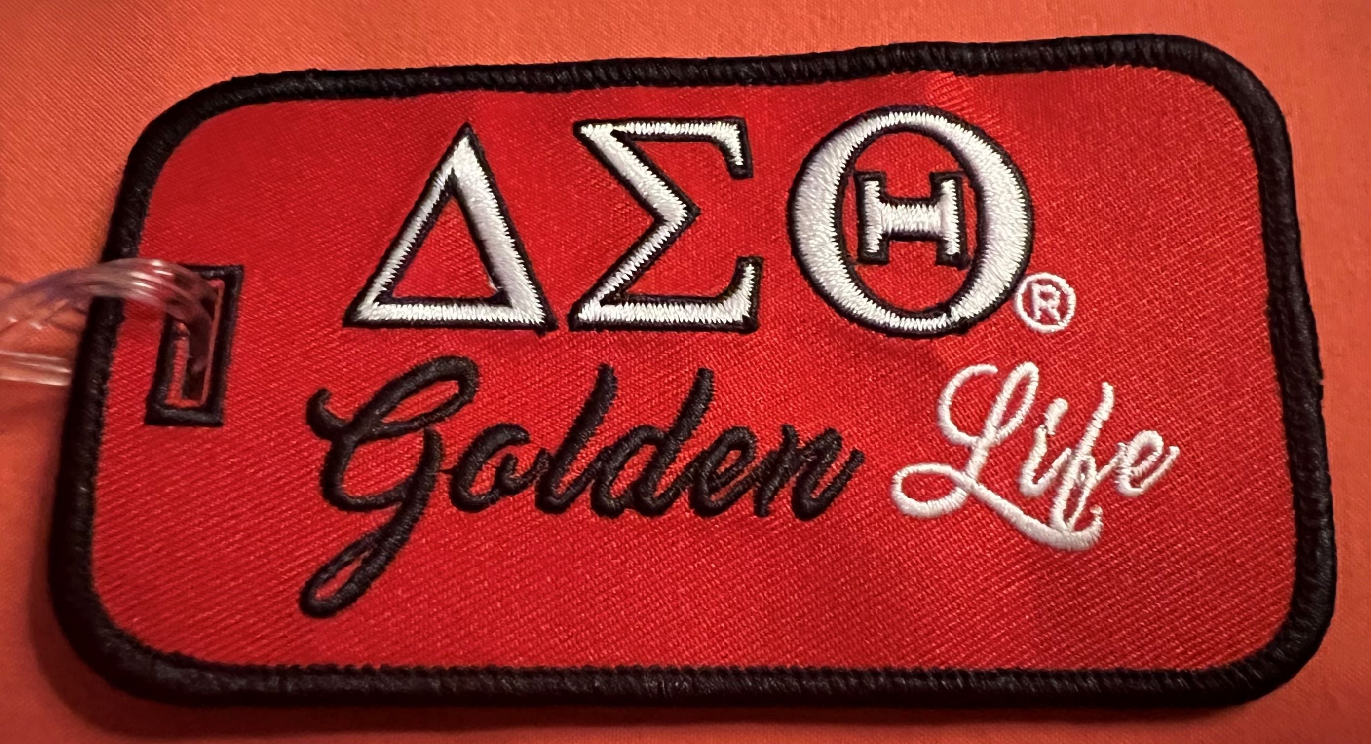 Golden Life Luggage Tags (Cloth)