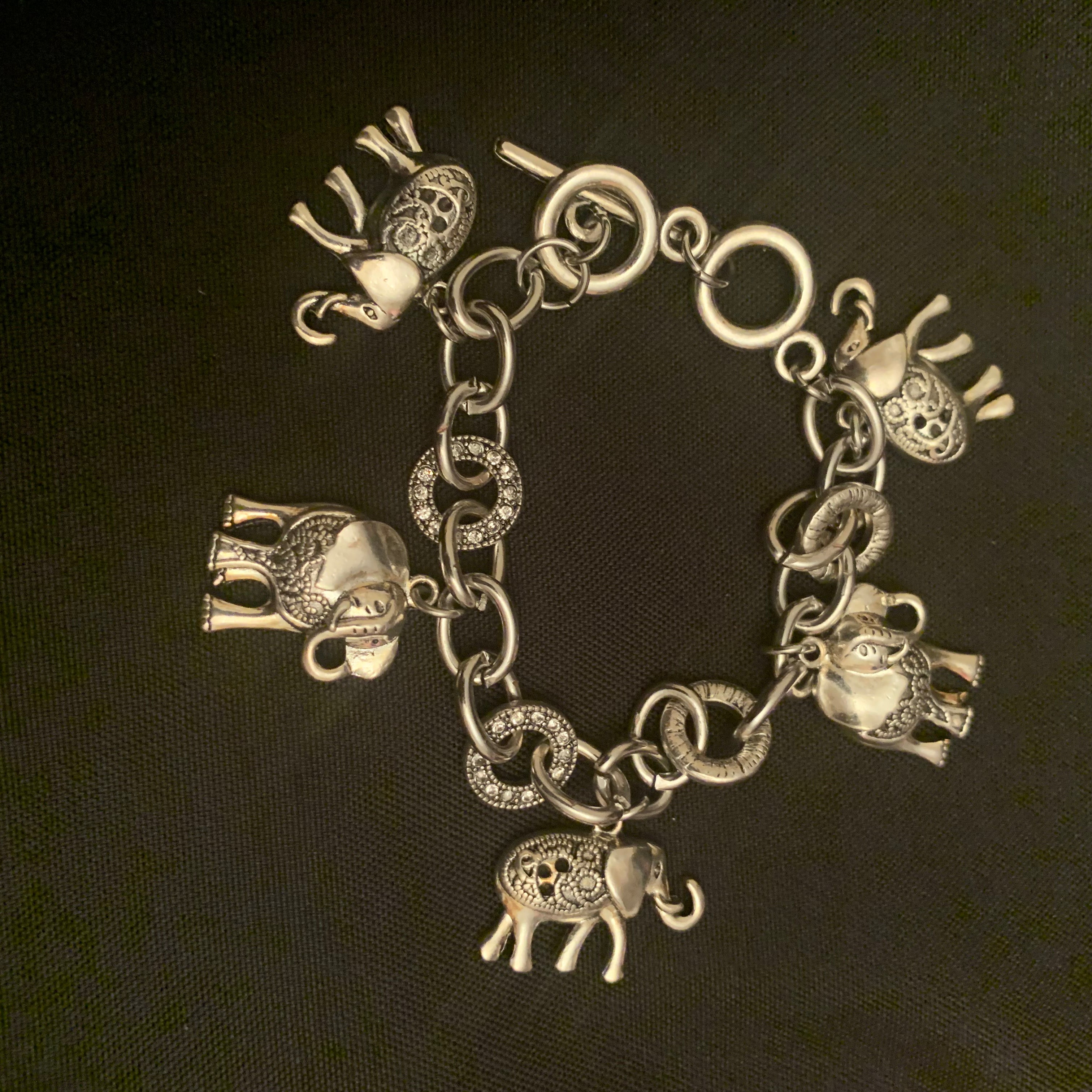 18" Elephant Charm Bracelet
