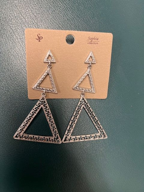 Pyramid Earrings