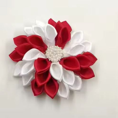 Flowers Magnetic Closure (Red, Red-White Combo)